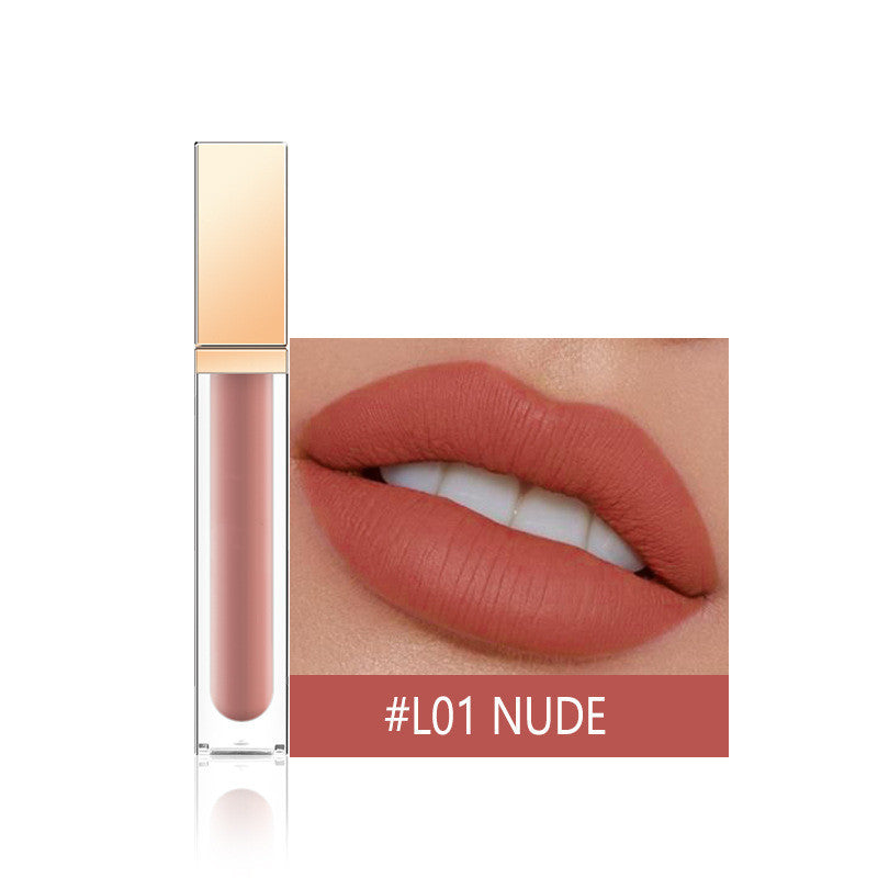 Color Lip Gloss Matte Water Mist Lip Dew No Stain On Cup Long Lasting Lip Lacquer