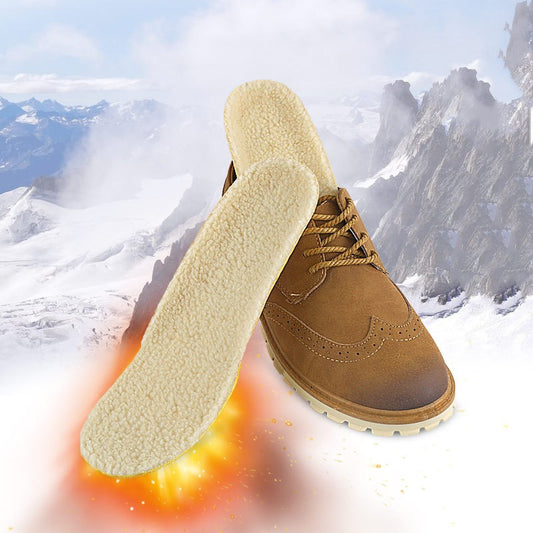 Thickened Invisible Winter Thermal Insole Suction