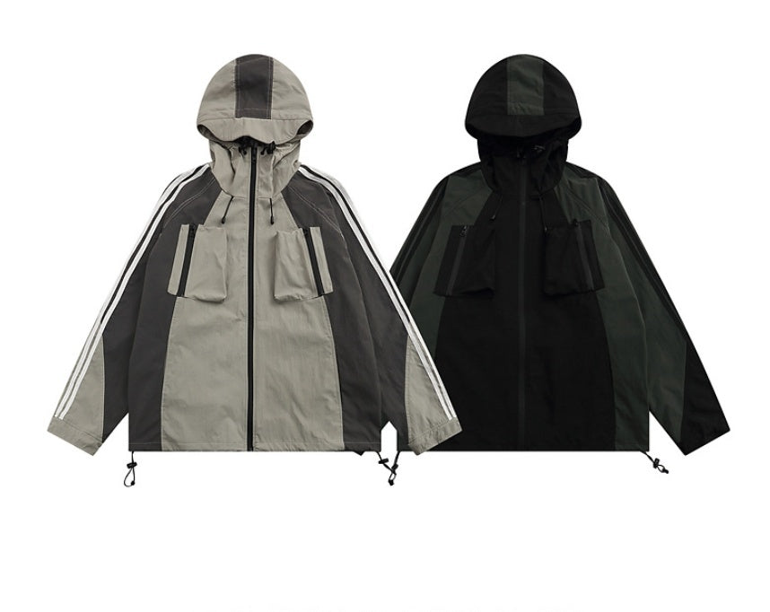 Outdoor Jacket Coat Men's Niche Hooded Jacket