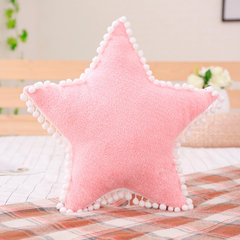 Moon Cloud Five-pointed Star Pillow INS Nordic Style