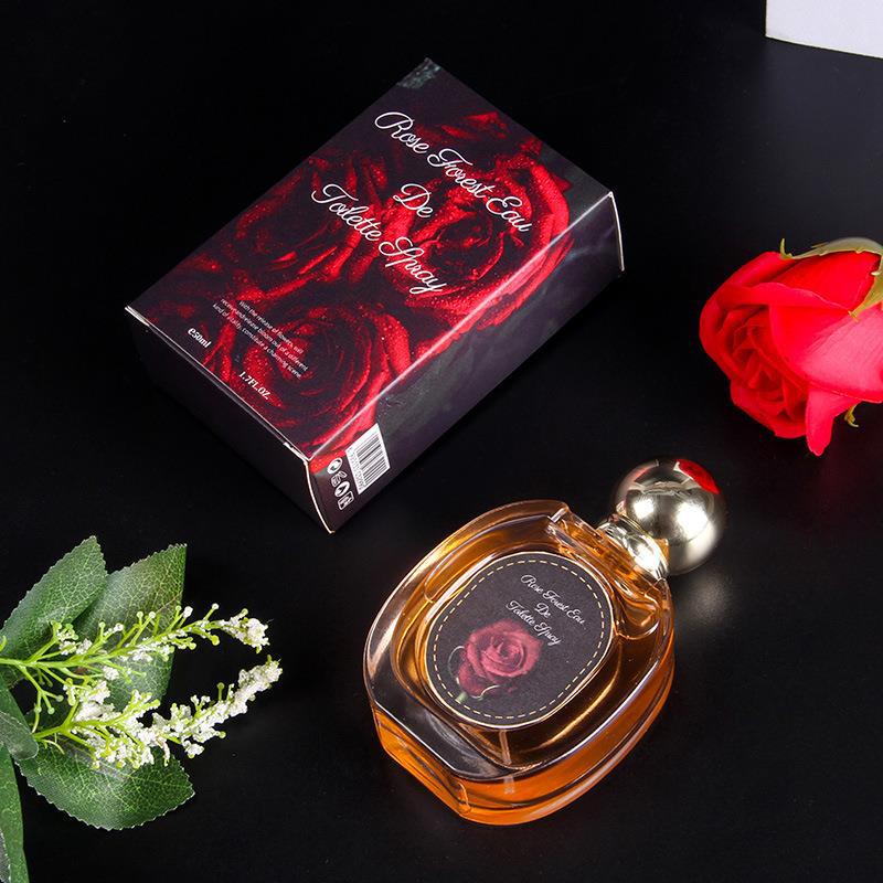 Experience Lasting Fragrance with Rose Forest Perfume for Women by Essence Elysium.