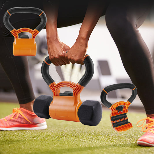 Simple Single Hole Portable Grip Dumbbell