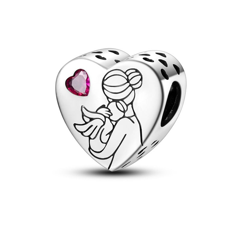 Anhänger Love Beads aus verkupfertem 925er Silber