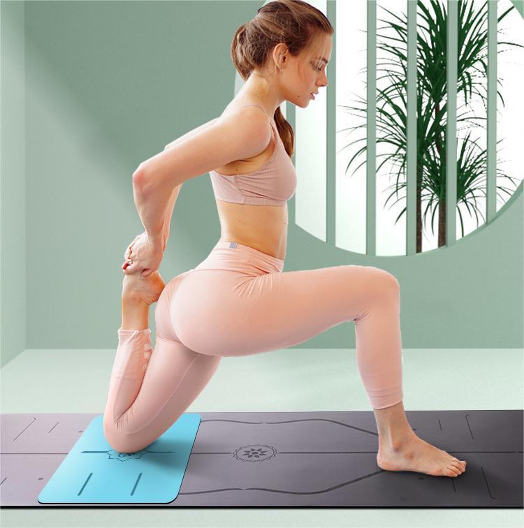 Natural Rubber Non-slip Women's Small Yoga Mat