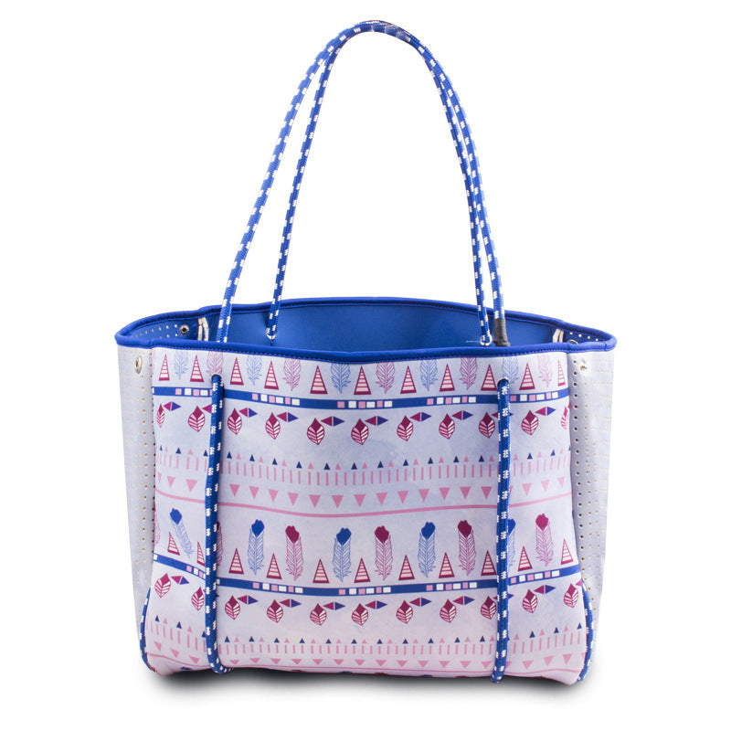 Coral Beach Bag Neoprene Beach Bag