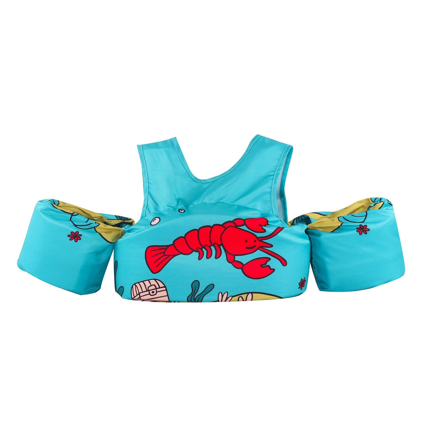 Cartoon Children's Swimsuit Lengthened Arm Swimming Ring Life Jacket