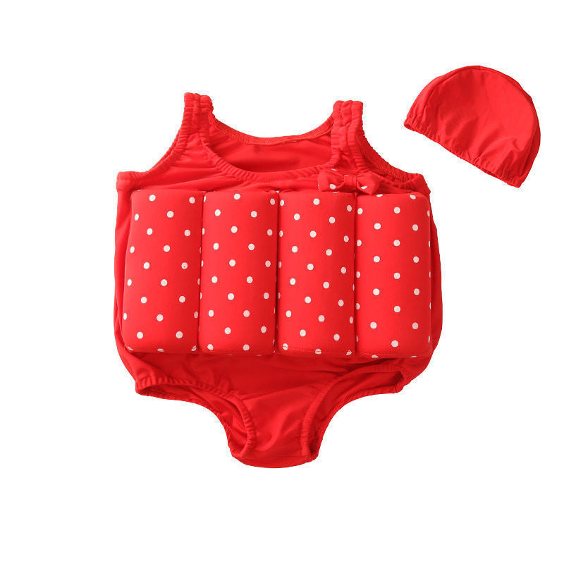 Children's Buoyancy Swimsuit Baby's Bathing Suit One-piece Girl