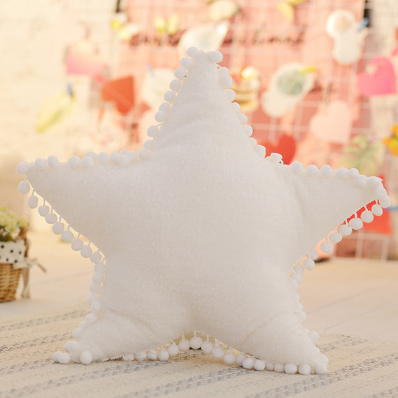 Moon Cloud Five-pointed Star Pillow INS Nordic Style