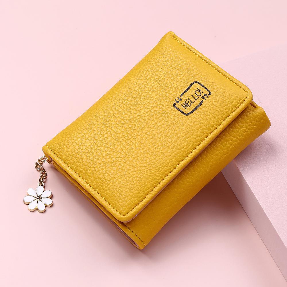 Women's Simple Folding Cute Zero Wallet