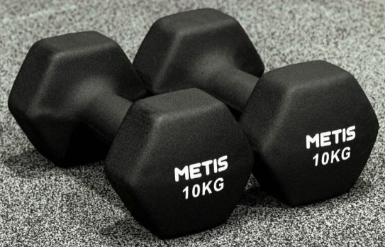 Color Sports Environmental Protection Dip Plastic Small Yiling Hexagonal Household Dumbbells