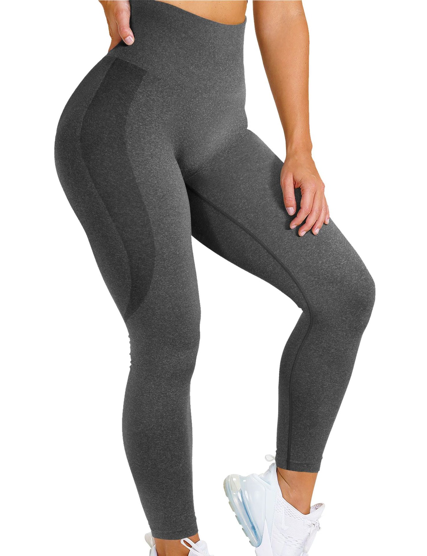 Schneeflocke Jacquard Nahtlose Workout Knöchellange Hose Yoga