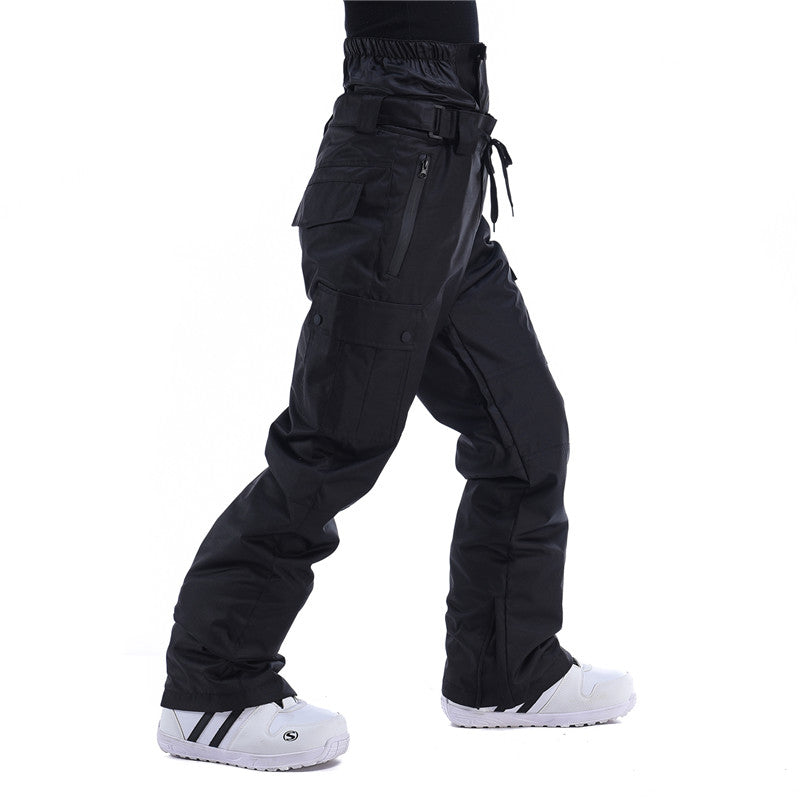 Men's And Women's South Korea Windproof Waterproof And Hard-wearing Breathable Fashion Ski Pants