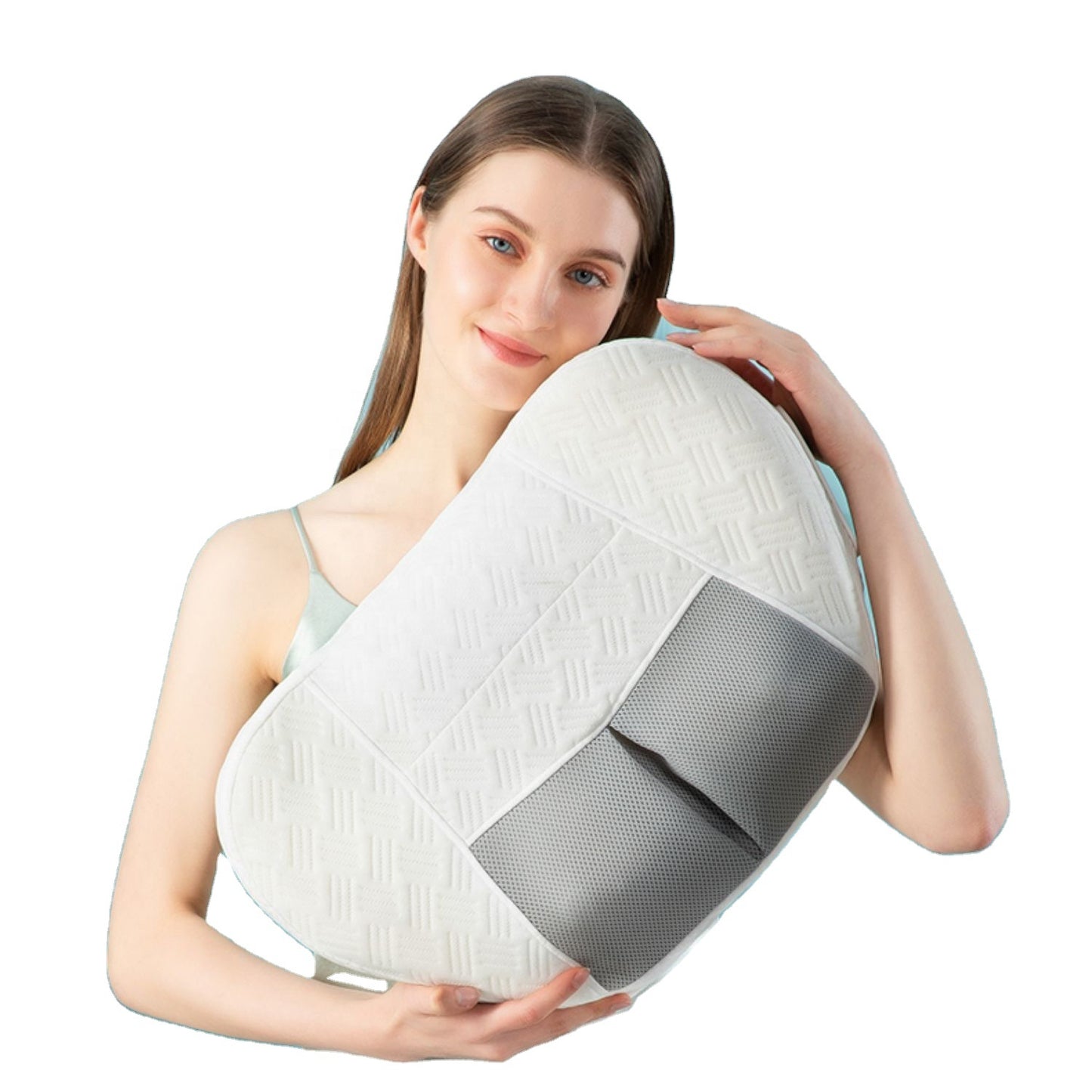 Back Waist Shoulder Neck Massage Pillow Heating