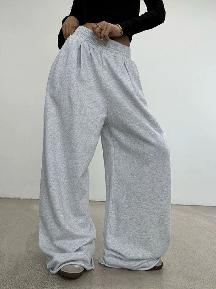 Women's Retro Loose Slimming And All-matching Sports Pants