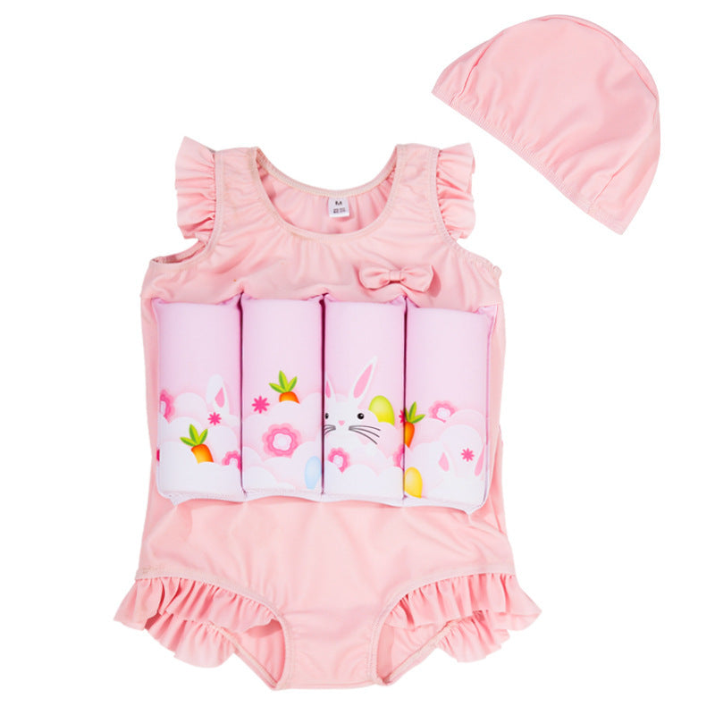 Children's Buoyancy Swimsuit Baby's Bathing Suit One-piece Girl