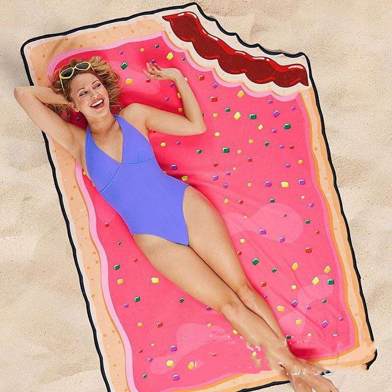 Water-absorbent And Quick-drying Beach Towel Printing Swimming Towel Material