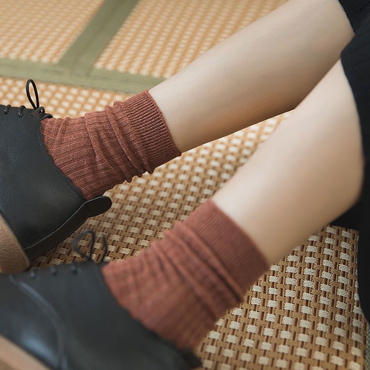 Autumn And Winter Female Cotton Long Socks