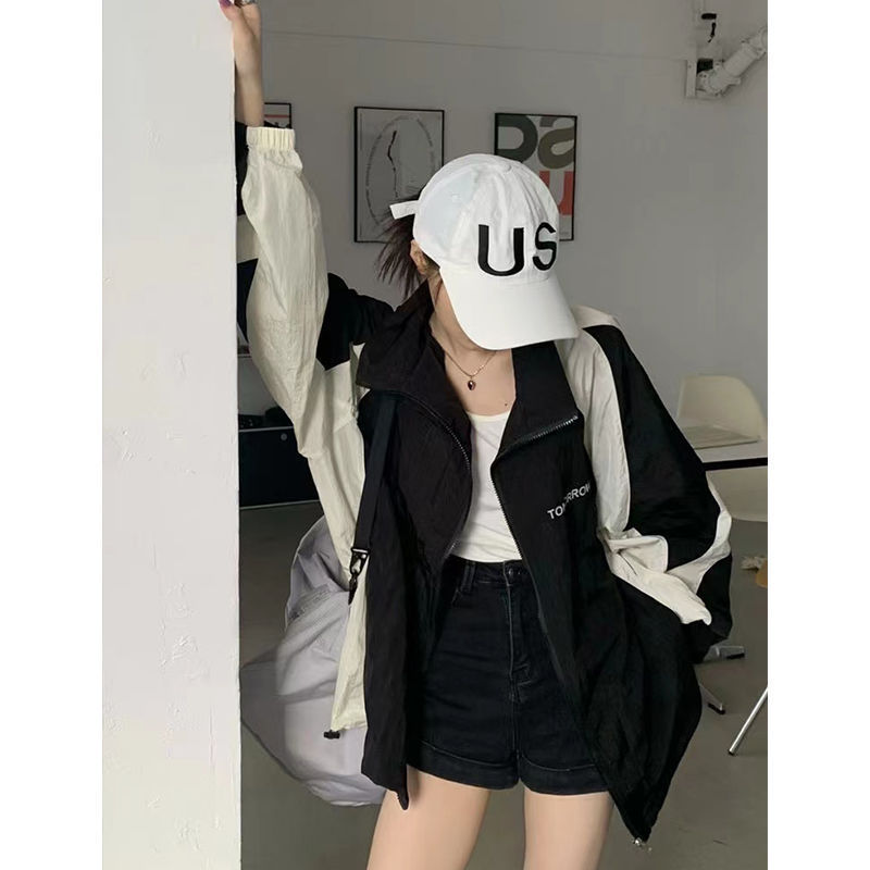 Sun Protection Clothing For Women Retro Workwear Outdoor Jacket Coat