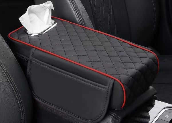 Universal Car Armrest Box Cushion Vehicle-mounted Heightened Tissue Buggy Bag