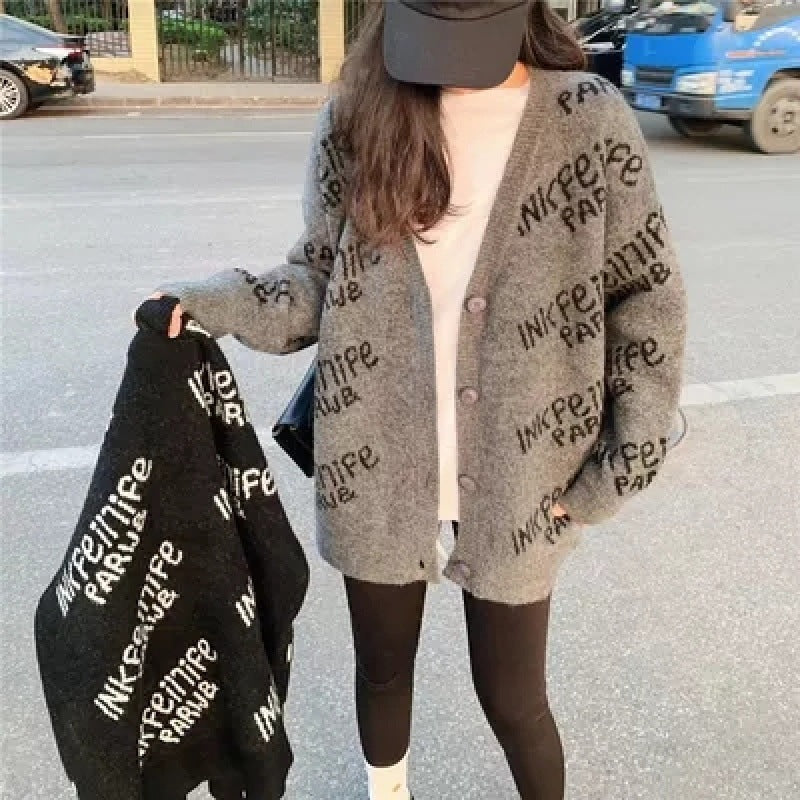 Fashion Sweater Coat Women's Loose