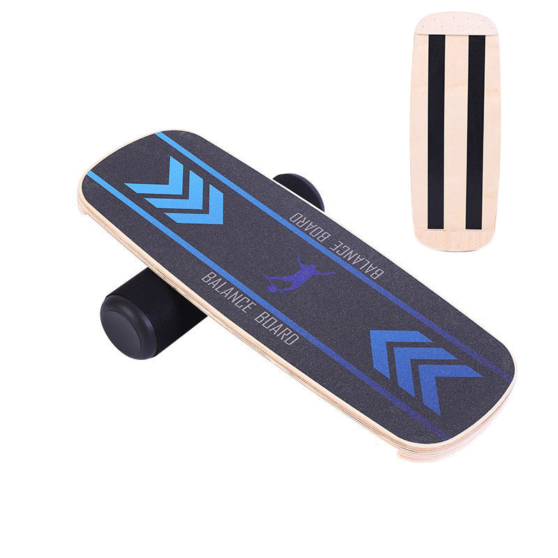 Non Slip Yoga Balance Board Rehabilitation Training Wood