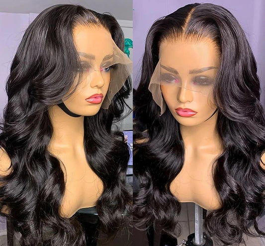 Body Wave Lace Front Perücke für schwarze Frauen