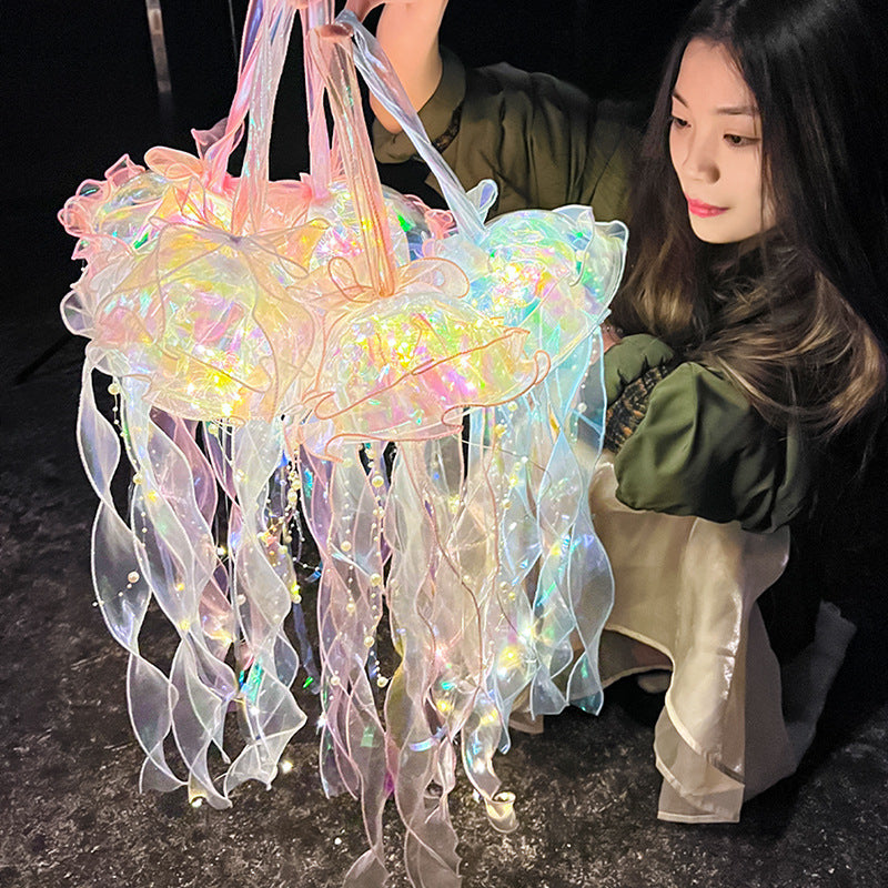 Jellyfish Lamp DIY Material Package Aerial Pendant