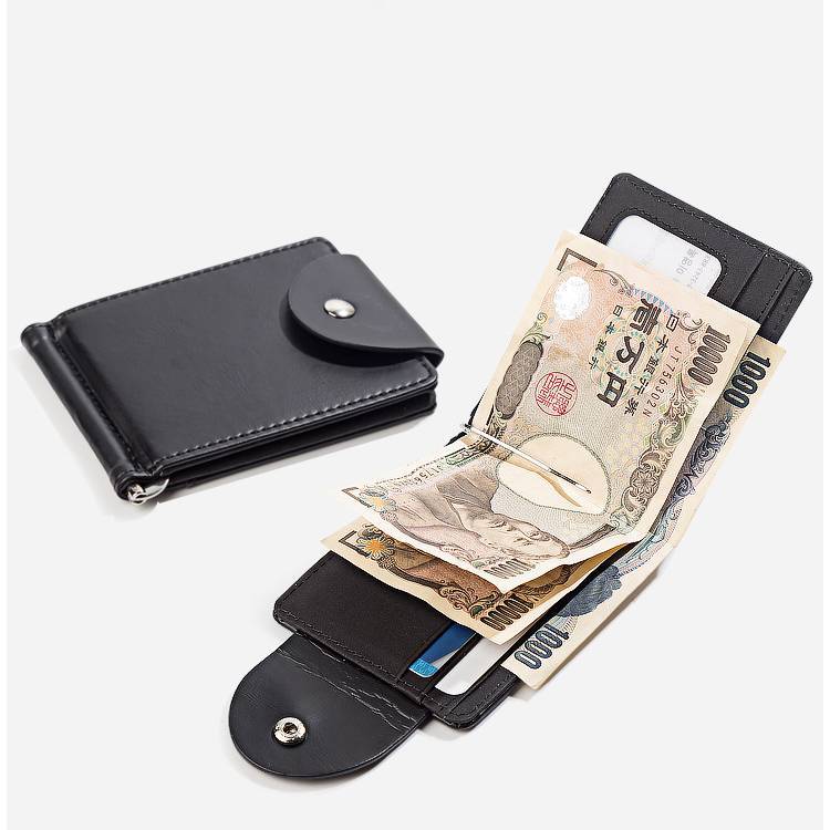 Men's Fashion PU Leather Short Wallet