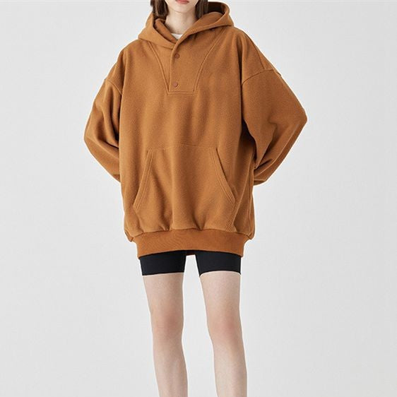 Trendy, lockere Pullover-Oberteile aus Polarfleece, die zu jedem Anlass passen