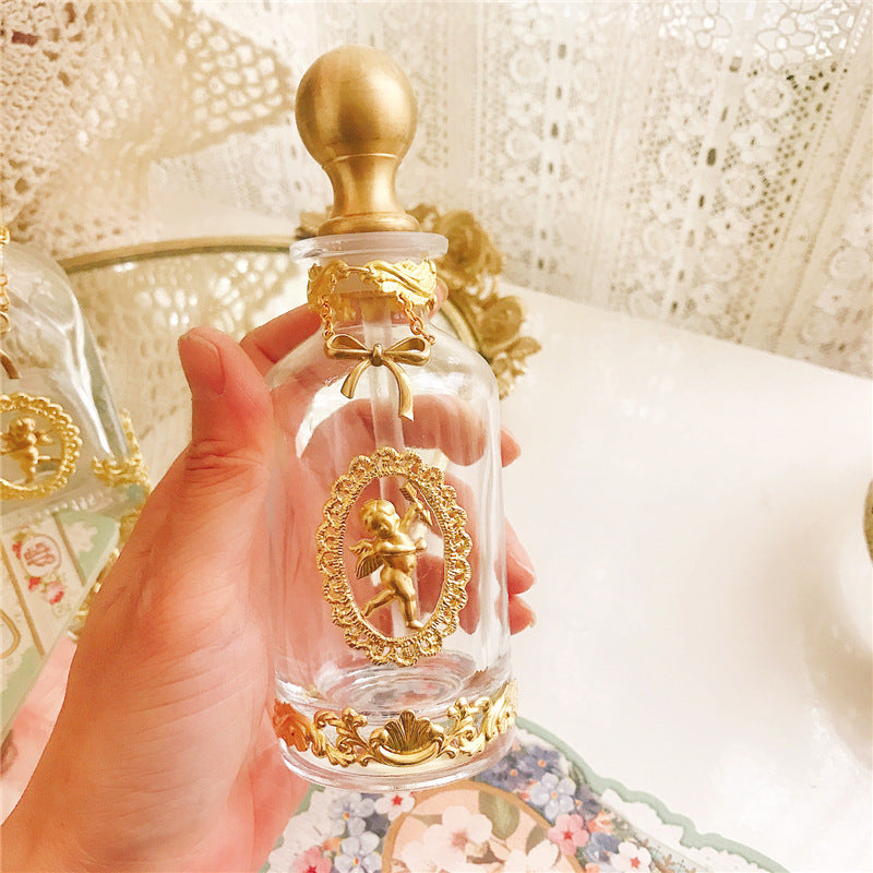 Essence Elysium: French Angel Vintage Perfume Bottle.