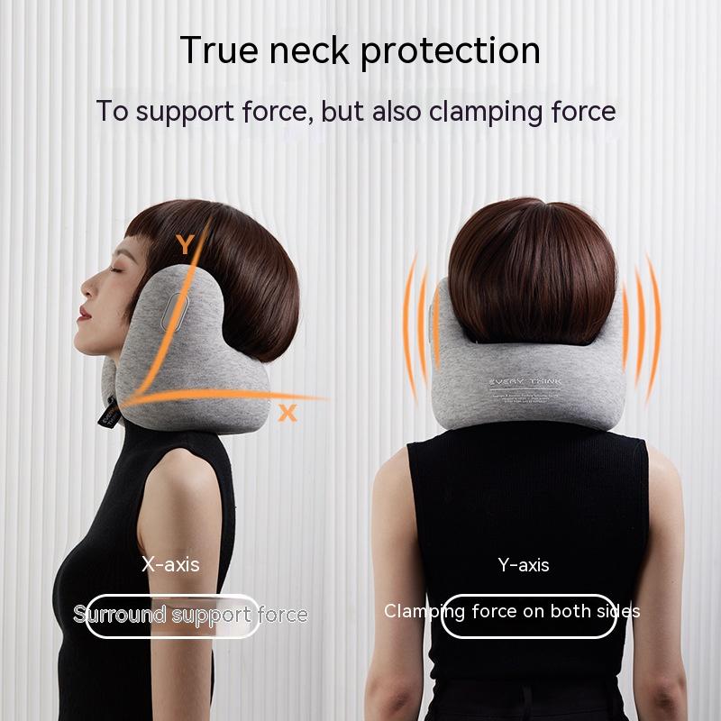 Travel Neck Care Two-in-one Memory Foam Head Pillow