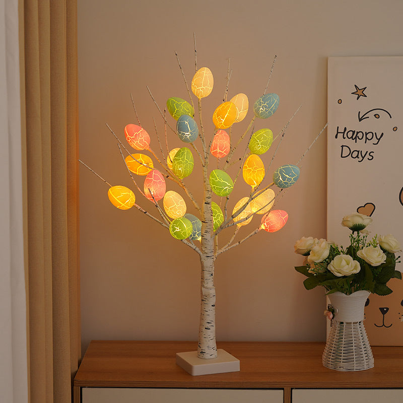 Easter Decoration 60cm Birch Tree  LED Light Ornament