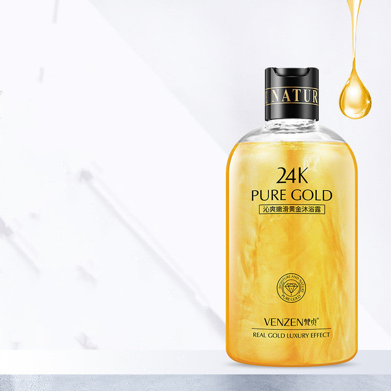 24k Clean Foam Gold Body Wash