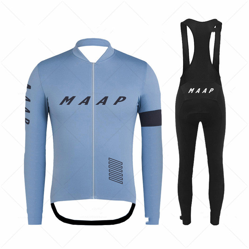 Spring And Autumn Thermal Cycling Jersey Long-sleeve Overalls