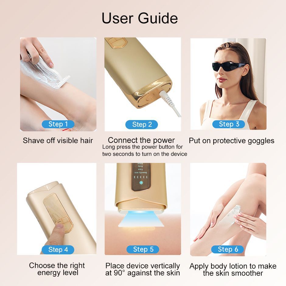 Small Household Laser Freezing Point Hair Removal Device