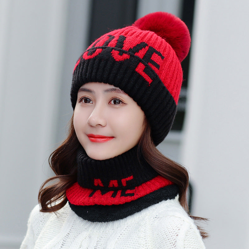 Women's Fleece Woolen Hat For Travel Thermal Equipment