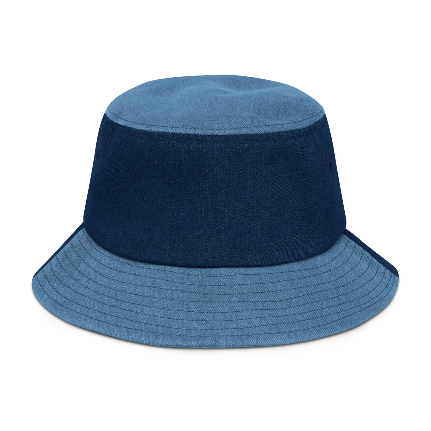 CWS Campa Camper Queen Denim bucket hat by Cozy Winter Store