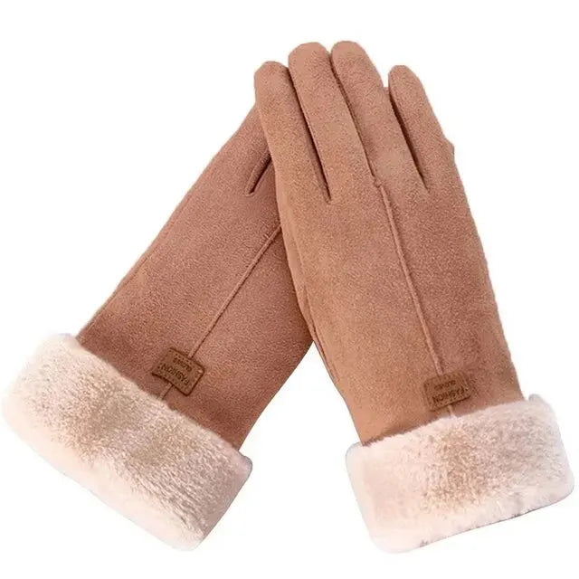 Modische Handschuhe für den Winter