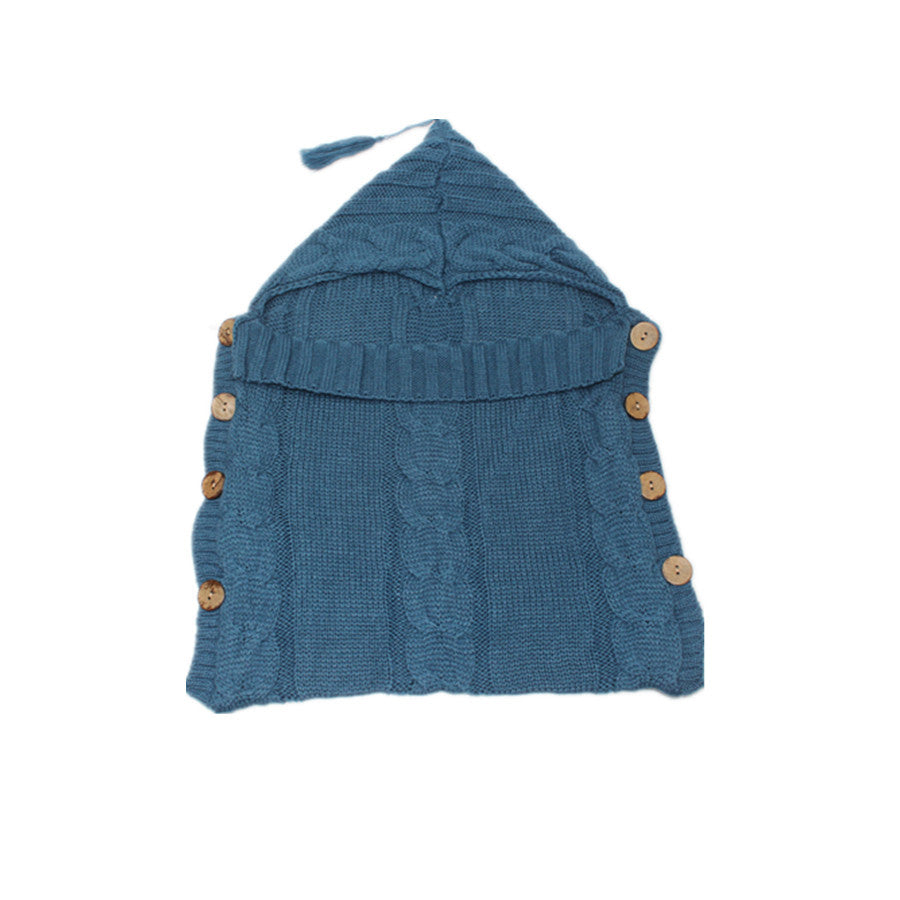 Autumn Winter Baby Knitted Wool Sleeping Bag