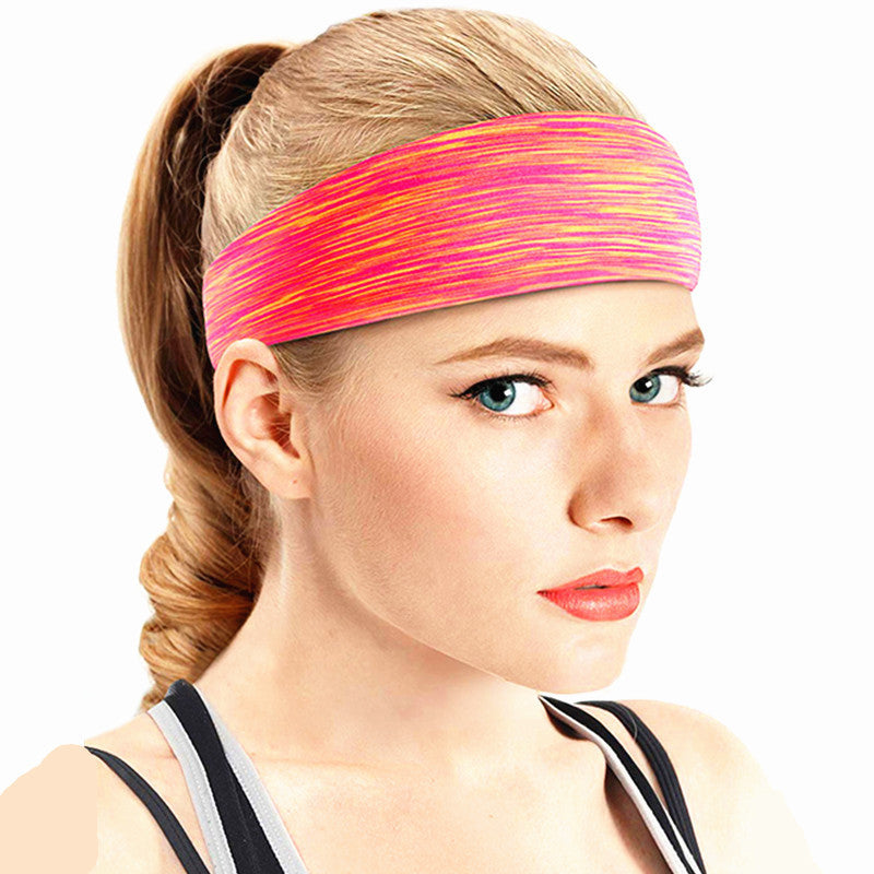 Double-layer Stitching Sweat-absorbing Breathable Yoga Sports Hairband