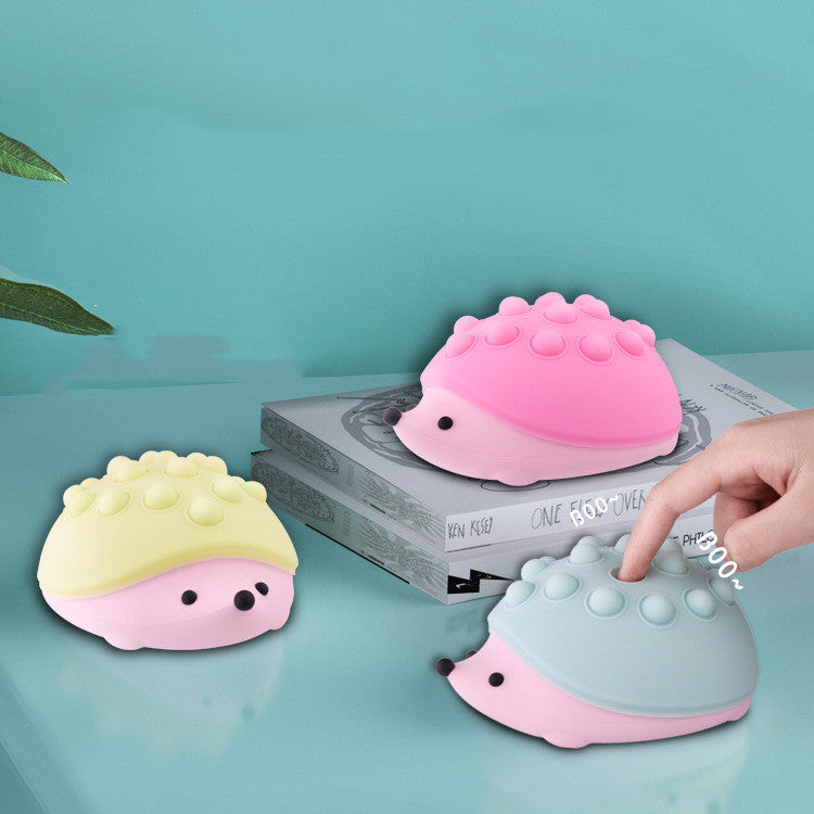 Squeeze Bubble Little Hedgehog Silicone Ambient Light