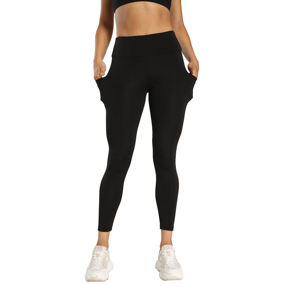 Legginsy do jogi sportowej Spodnie do fitnessu i fitnessu do podnoszenia bioder