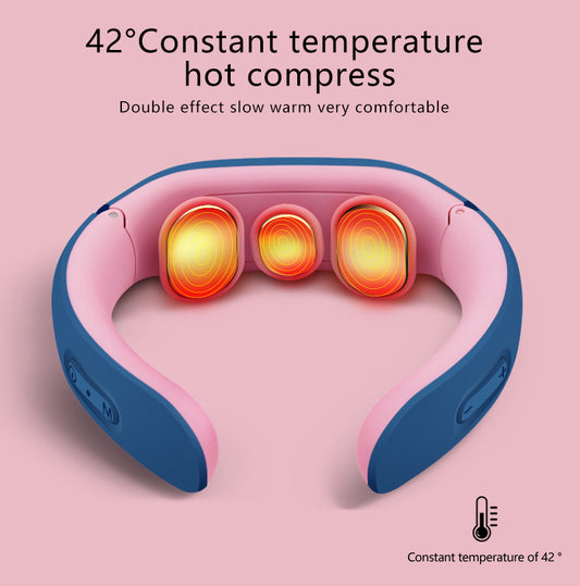 Nackenmassagegerät, Schulter, elektrischer Impuls, Traktionskragen, Therapie, Tiefengewebe, Schmerzlinderung, Stimulator