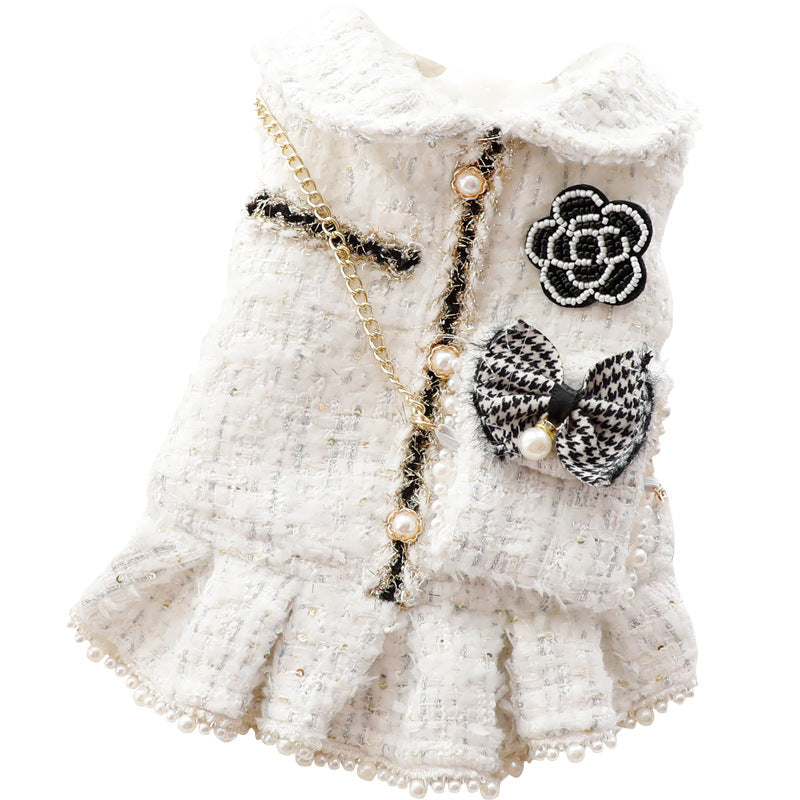 Pearl Pet Clothes Princess Skirt