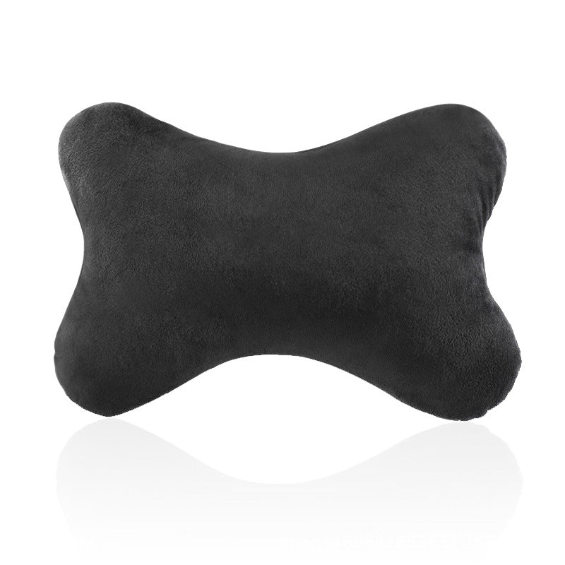 Car Leather Neck Care Breathable Comfortable Double Bone By Pillow