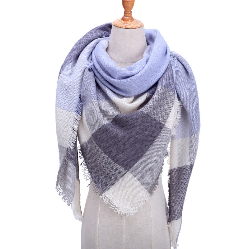 Fashionable Women's Cashmere Thermal Scarf