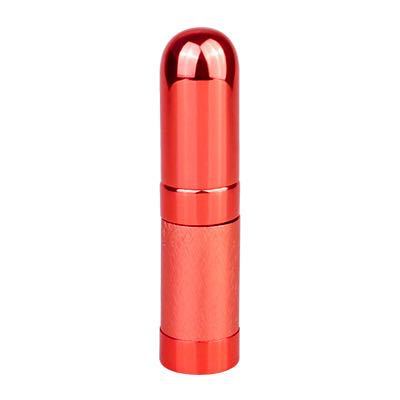 Essence Elysium: 5ml Aluminum Perfume Bottle.