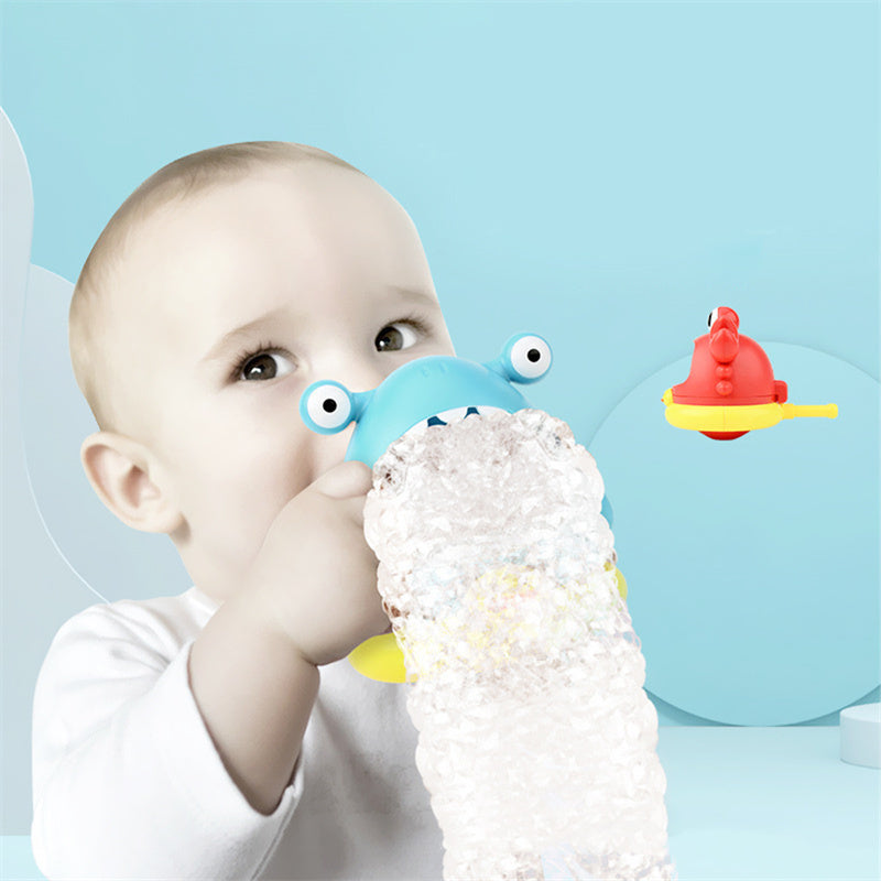 Bubble Machine Baby Bath Toy Pool Foam Making Machine Bathroom Bubble Blowing Bathtub Maker Blower Kids Play Water Games Toy Set