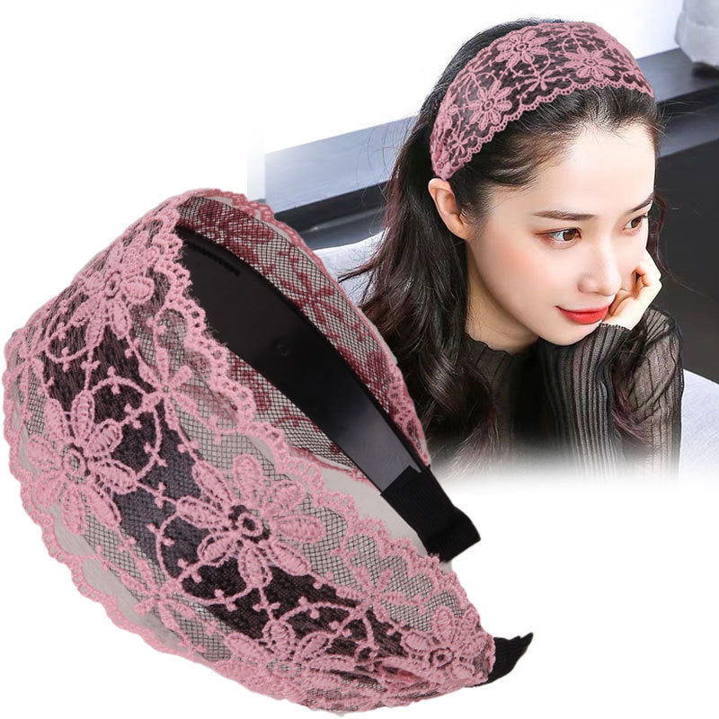 Wide Brim Hair Hoop Women's Everything Fashion Hairpin Headwear Hair Clip Head Hoop