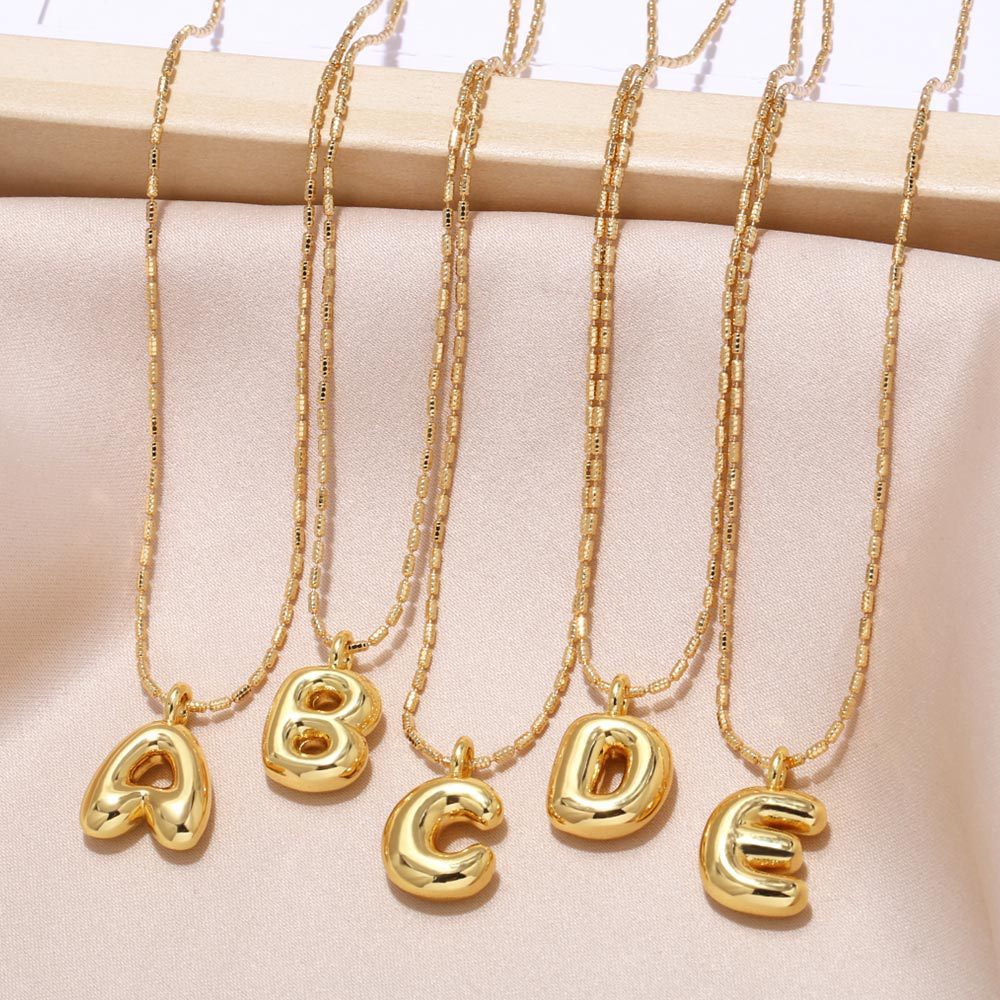 Fashion 26 English Letters Pendant Necklace